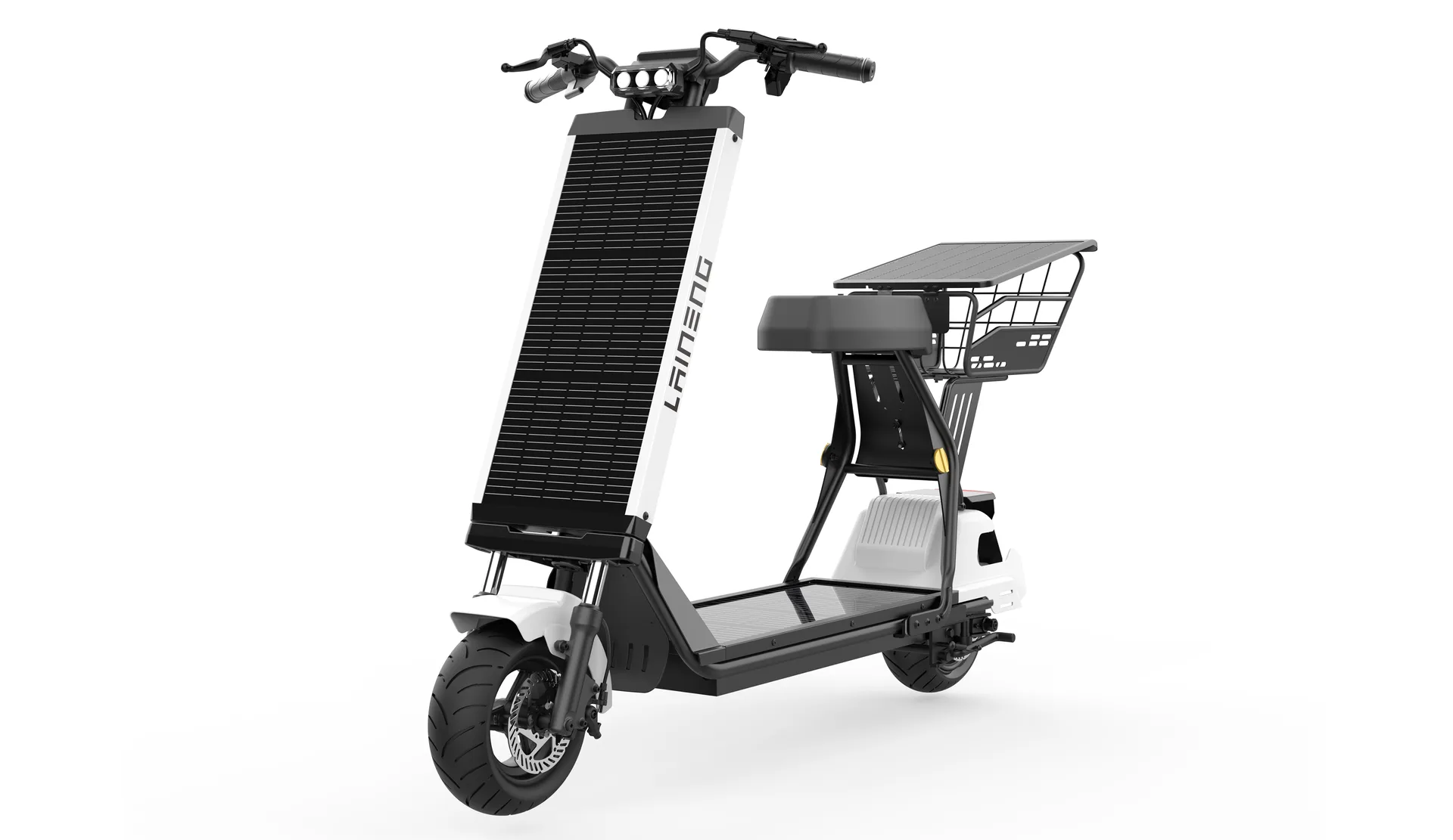 Laineng D02 Pro Solar Scooter - White