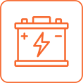 LiFePO4 battery icon