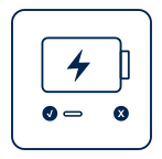 Built-in battery icon