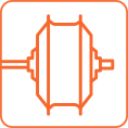 Digital motor icon